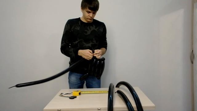 Сиденье для мотоцикла из воздушных шаров/Motobike's seat from balloons смотреть онлайн