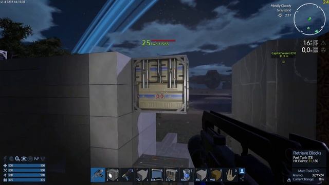 Empyrion - Galactic Survival 1.4 - Пострелушки по мишеням. Тестируем блоки смотреть онлайн