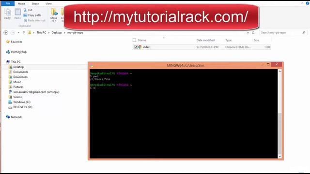 004 Initializing Git Repository