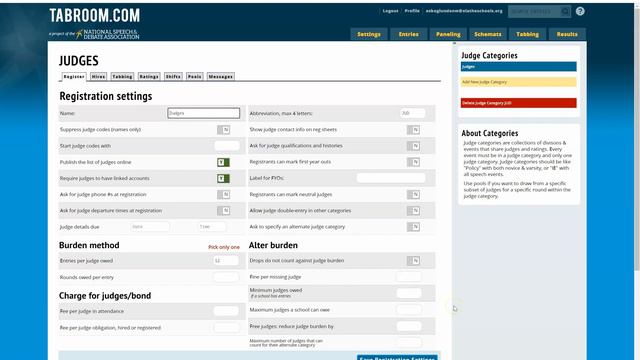 Tabroom com Tutorials Setting Up your Forensics Tournament смотреть онлайн