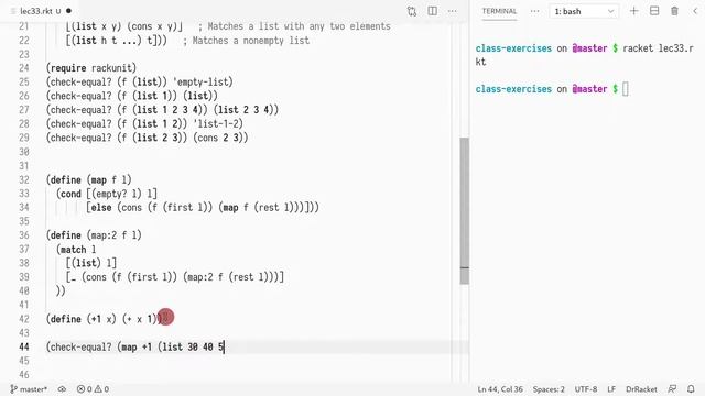 CS450 S21 33 03 Pattern matching смотреть онлайн