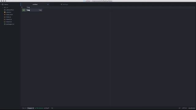 3.7 Atom Editor - Using Atom - Snippets смотреть онлайн