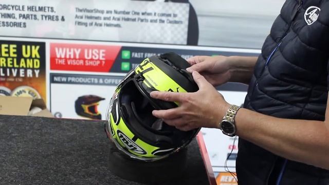 How To Remove A Chin Curtain From An Arai RX-7V Helmet смотреть онлайн
