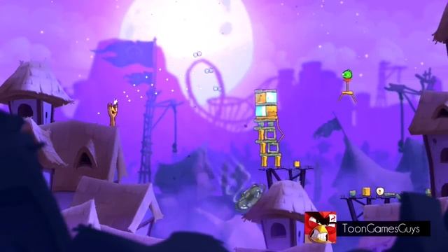 Angry Birds Under Pigstruction - Chapter 2 New Silver Bird - Pig City - Levels 31 to 34 смотреть онлайн