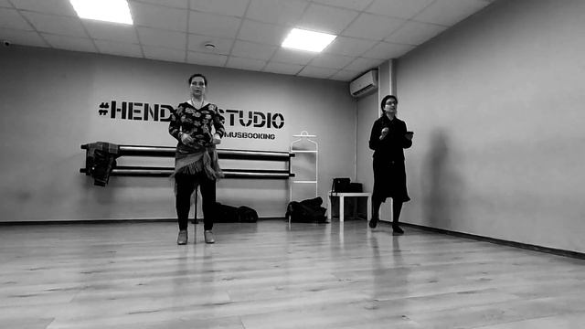 Отрывок с урока танца (индивидуальная соло-постановка) смотреть онлайн