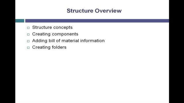 AutoCAD Mechanical 2012 Tutorial - Structure Overview смотреть онлайн