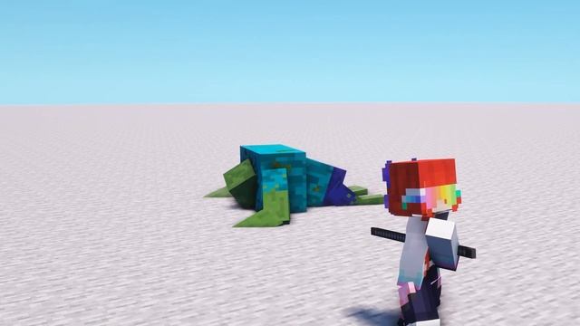 Minecraft Demon Slayer Animation⚔️ :: Mutant Zombie vs Tanjiro Water Breathing : Minecraft Animatio смотреть онлайн