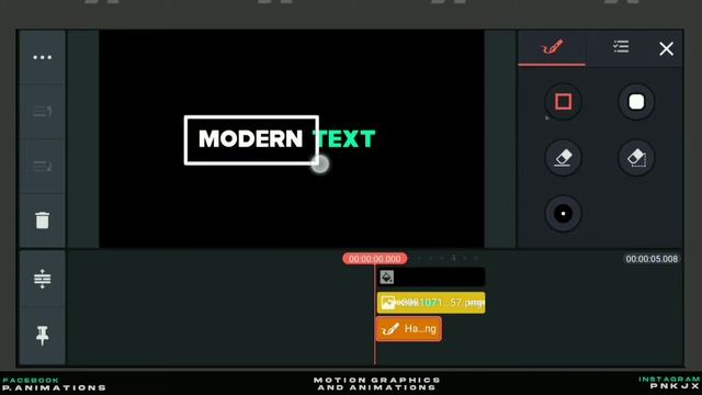 Modern Text Animation in Kinemaster | Tutorial смотреть онлайн