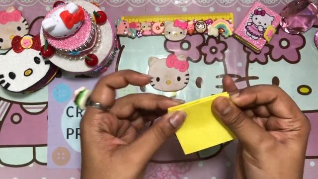 DIY Hello Kitty Mini Paper Bag  | Origami Gift Bags