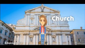 Around town, basic vocabulary about places in town and city | English learning for kids