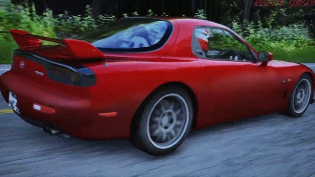 When You Learn How To WEIGHT SHIFT (AE86 tuned vs RX-7) | 100K Views Special | Assetto Corsa смотреть онлайн