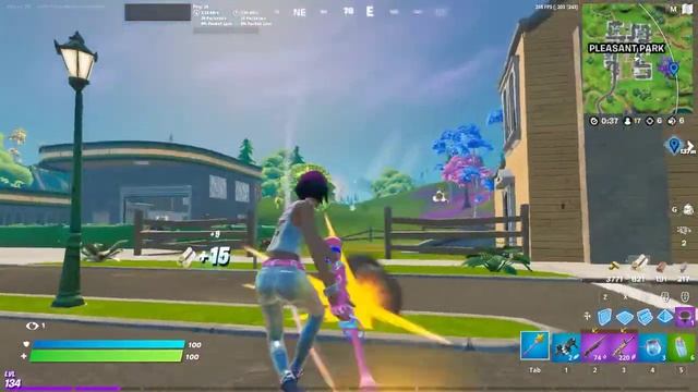 Fortnite RTX 3060 Laptop GPU Ryzen9 5900HS Performance Mode 1080p смотреть онлайн