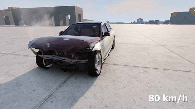 GUARD RAIL Vs Mercedes-Maybach S650 W223 ? 200 Km/h ? BeamNG.drive CRASH Test