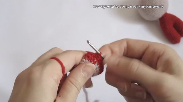 Вязание крючком. Пупс йо-йо. Вяжем ручки. Часть 3. смотреть онлайн