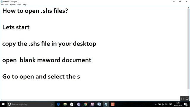 How to open a .shs file using Microsoft word/excel смотреть онлайн