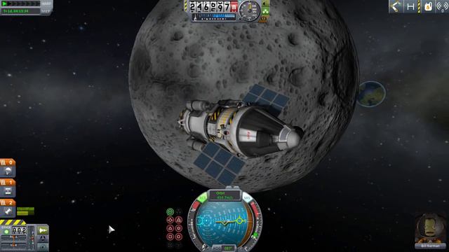 KSP. Гайд. Летим к Муне и садимся. Полет на Луну.