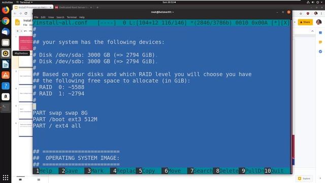 Proxmox installation on Hetzner Dedicated Server смотреть онлайн
