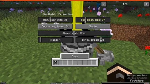 The Spotlight Mod 1.10.2, 1.11.2, 1.12, 1.12.1, 1.12.2 & 1.14.4 Forge Mod Overview (1.14.4 covered)