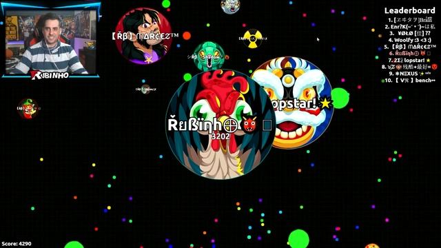 3 POPSPLITS & LINESPLIT TRIPLE!! | Agar.io | Rubinho vlc смотреть онлайн