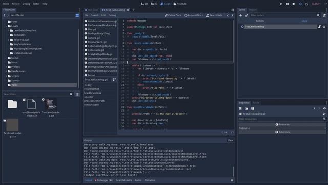 Godot Tutorial: How to read all files in EVERY sub directory (Breadth/Depth first Search) смотреть онлайн