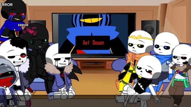 Sans AU react to Error's meme (⚠️ My AU ⚠️) смотреть онлайн