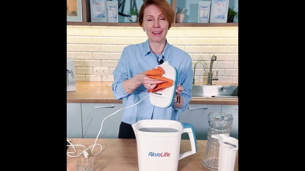 Как готовить водородную воду в ионизаторе-очистителе воды AkvaLife и AkvaLife Lite смотреть онлайн