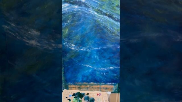Искры. 88 x 47 см. Холст, масло. + 7 905 905 10 90 #oilpainting #seapainting #живописьмаслом смотреть онлайн