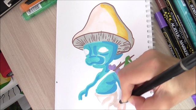 How To Draw Smurf Cat смотреть онлайн