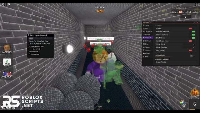 [UPDATED] ROBLOX Murder Mystery 2 MM2 Hack Script GUI : Always Murderer, Auto Farm *Pastebin 2022* смотреть онлайн