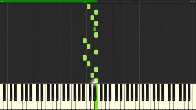 Hans Zimmer - The Dark Knight Trilogy Medley (Piano Tutorial Synthesia) смотреть онлайн