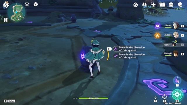 Shirikoro Peak Stone Puzzle  Genshin Impact