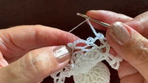 Ажурный ангел связанный крючком - МК #2