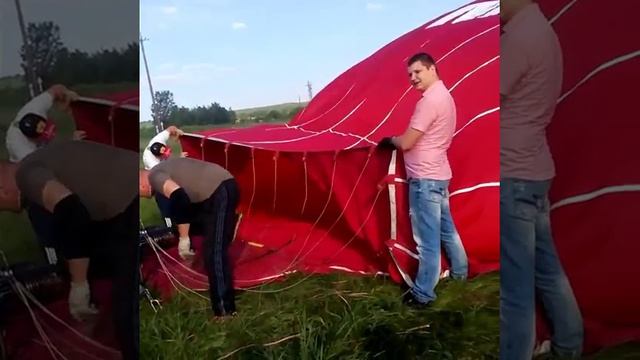 Такой огромный аэростат!