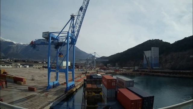 Порт Бар, Черногория / Port of Bar, Montenegro. Time-lapse смотреть онлайн