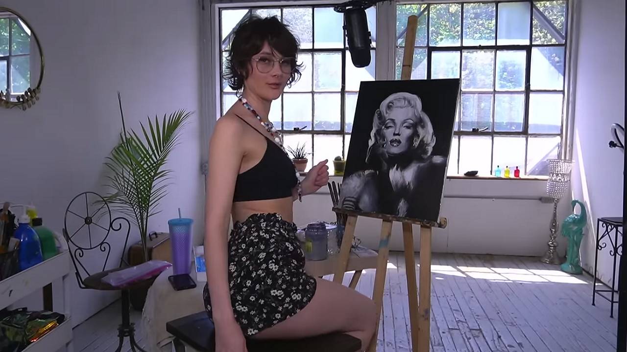 💖 Quiet Creative ASMR - АСМР Мягкая речь, Живопись, Коллаж из роз и Шепчущее отражение смотреть онлайн