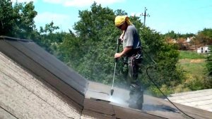 Мойка и покраска крыш