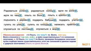 ГДЗ РУССКИЙ ЯЗЫК УПРАЖНЕНИЕ.211 КЛАСС 4 КАНАКИНА ЧАСТЬ 1