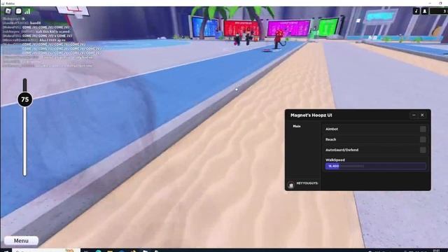 Roblox Hoopz Script - Aimbot, Reach, Walk Speed (Pastebin 2023) смотреть онлайн