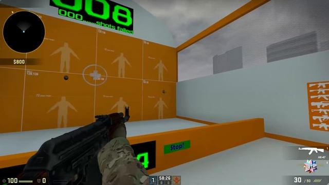 Как тренировать стрельбу в CS:GO? смотреть онлайн
