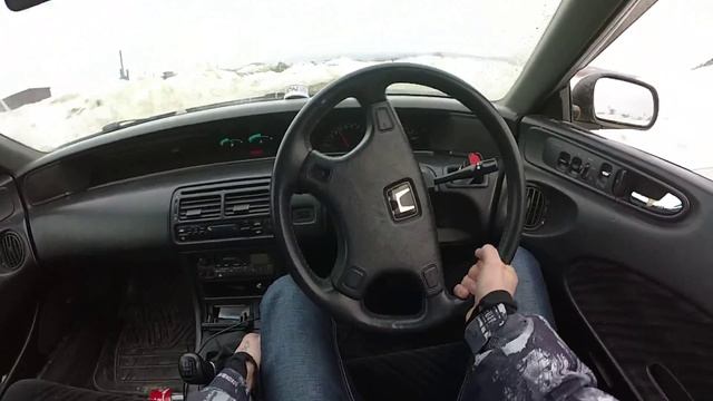 Трасса аэродром "Пушистый" заезд съемка из салона смотреть онлайн