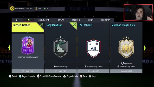 SUPERVALUE TIMBER SBC!!  |  FIFA22 Kontenttikatsaus