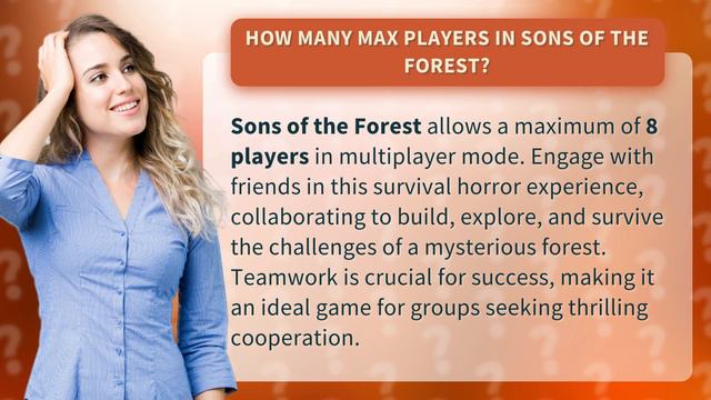 How many max players in Sons of the Forest? смотреть онлайн