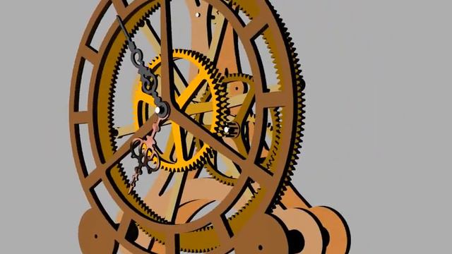 Clayton Boyer's Epicyclic Clock смотреть онлайн