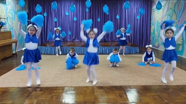 Весёлый танец капелек "Капитошка" смотреть онлайн