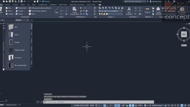 Lancer AutoCAD Architecture en tant qu'AutoCAD смотреть онлайн