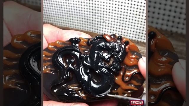 AMAZING GEMSTONE SCULPTURES ART - JADE | AGATE | AMBER p64 смотреть онлайн