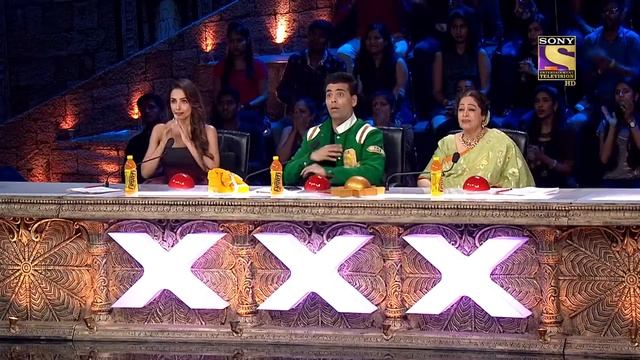 A Blind-Folded Aerial Dance Act With Bold Stunts! | India's Got Talent Season 8 | Dance Act смотреть онлайн