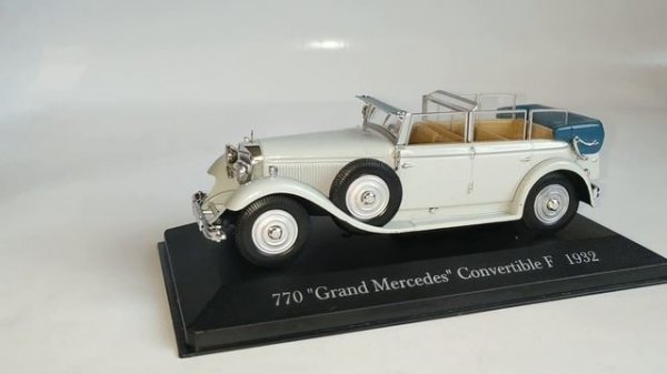 Mercedes-Benz 770 Grand Cabrio F ,De Agostini,1:43.