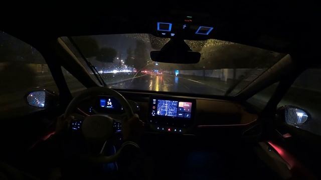 Volkswagen ID.3 Pro Performance 204HP | POV Night Test Drive смотреть онлайн