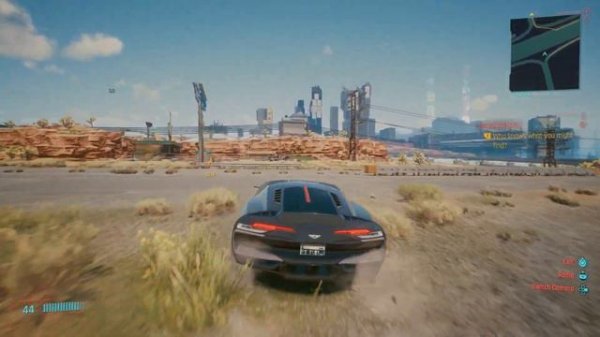 Cyberpunk 2077 PS5 (Side Action) 4K HDR 60FPS